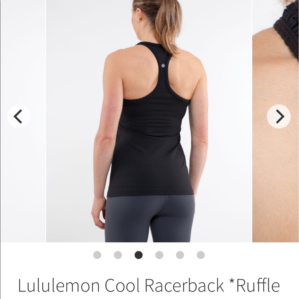 Lululemon Ruffle Tank - Picture 6 of 6